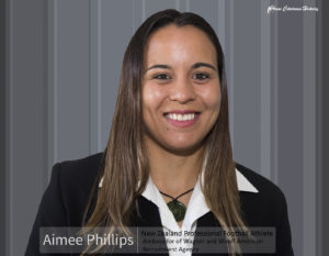 Aimee Phillips New Zealand Professional Football Athlete